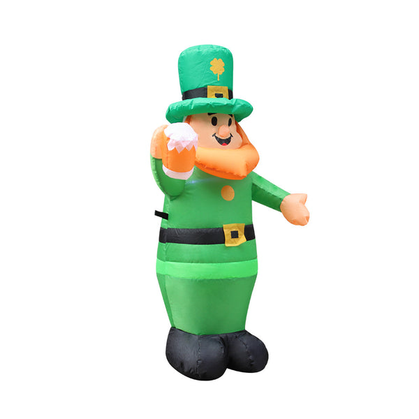 Aufblasbare Fettkostüm St. Patrick's Day Lá Fhéile Pádraig