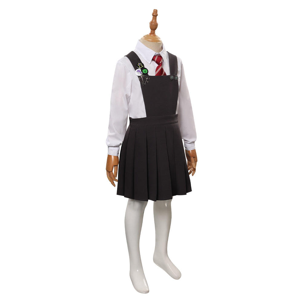 Kinder Mädchen Uniform Roald Dahl’s Matilda the Musical Hortensia Cosplay Kostüm Halloween Karneval Outfits