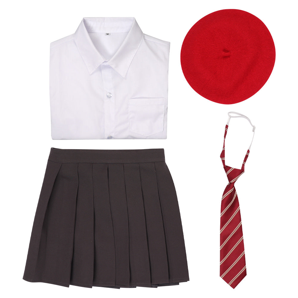 Kinder Mädchen Uniform Roald Dahl’s Matilda the Musical Hortensia Cosplay Kostüm Halloween Karneval Outfits