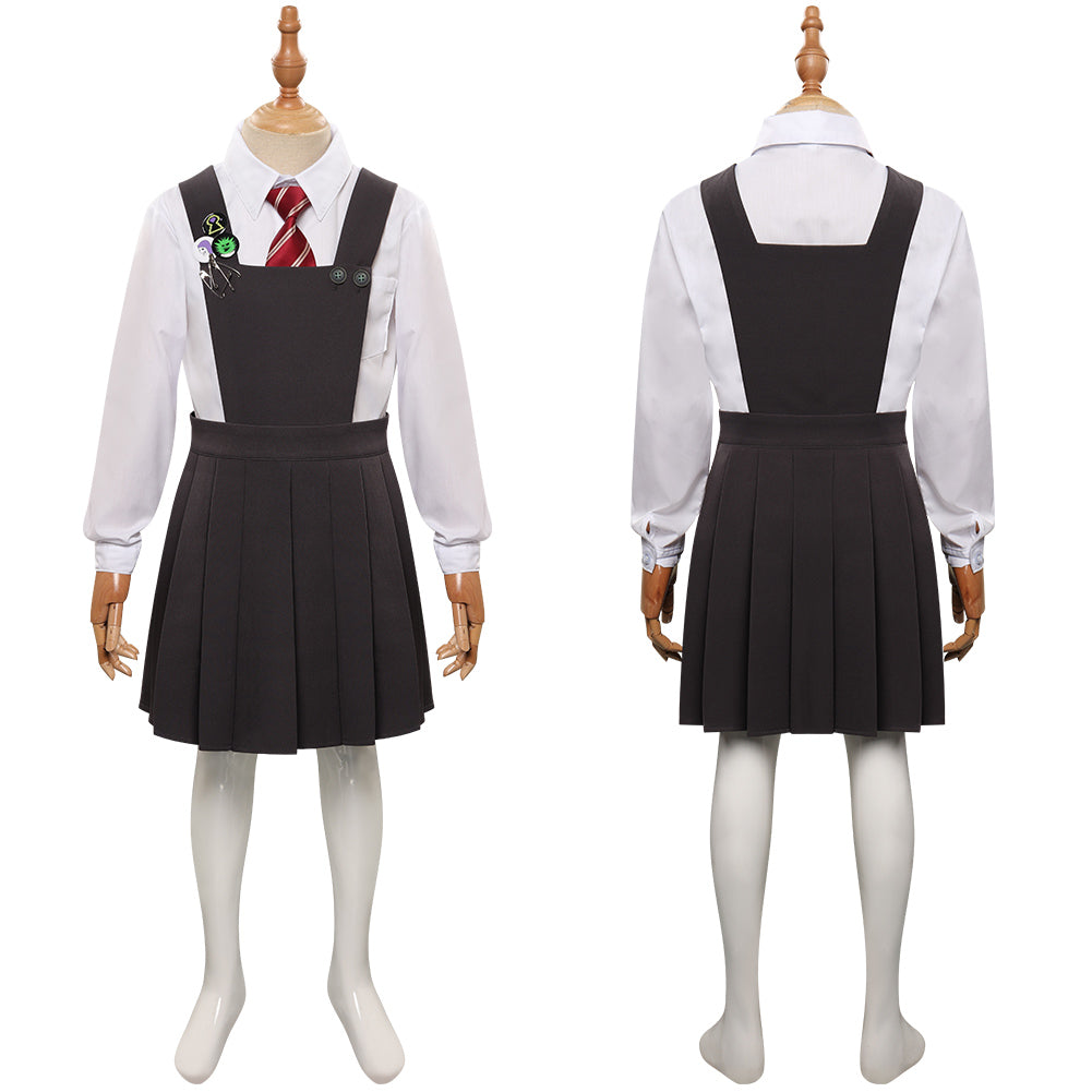 Kinder Mädchen Uniform Roald Dahl’s Matilda the Musical Hortensia Cosplay Kostüm Halloween Karneval Outfits