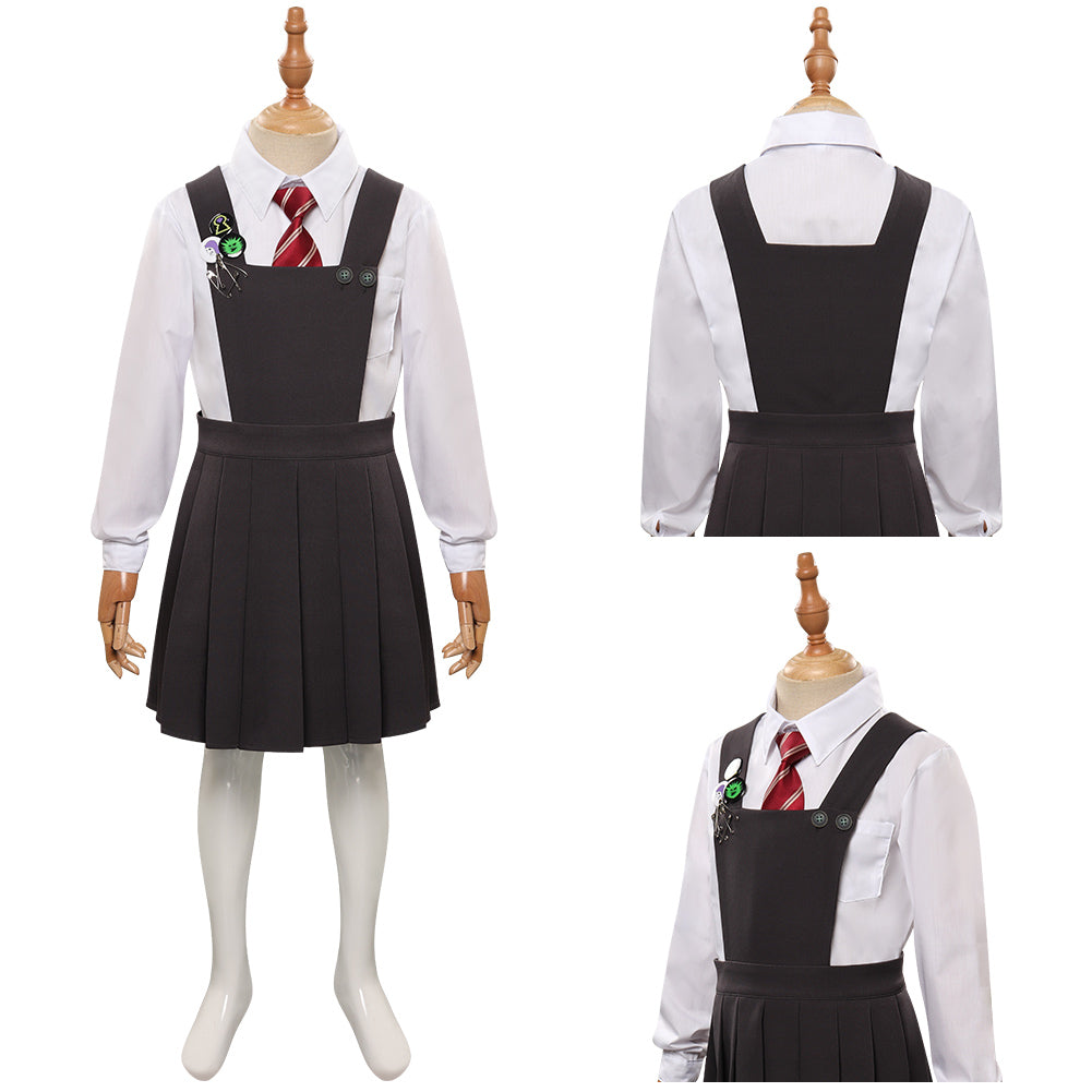 Kinder Mädchen Uniform Roald Dahl’s Matilda the Musical Hortensia Cosplay Kostüm Halloween Karneval Outfits