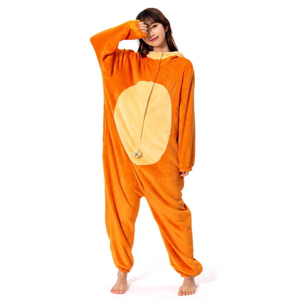 Erwachsene Herbst und Winter Affe Cosplay Kostüm Pyjamas Affenkostüm Outfits Halloween Karneval Party Anzug