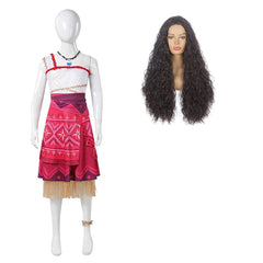 Kinder Mädchen Kleid Moana Cosplay Kostüm Outfits Halloween Karneval Anzug