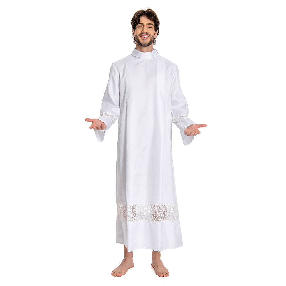 Herren pastor Gottvater kostüm uniform Cosplay Kostüm Outfits Halloween Karneval Anzug