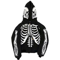 Dark Mikkel Kinder Cosplay Kostüm Outfits Halloween Karneval Anzug Skull 3D Druck Kinder Zip Hooded Sweatshirt