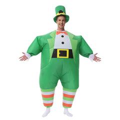 St. Patrick Cosplay Aufblasbares Kostüm Aufblasen Fancy Party Halloween Karneval Party Anzug