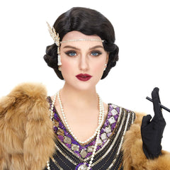 Damen The Great Gatsby 80s Perücke