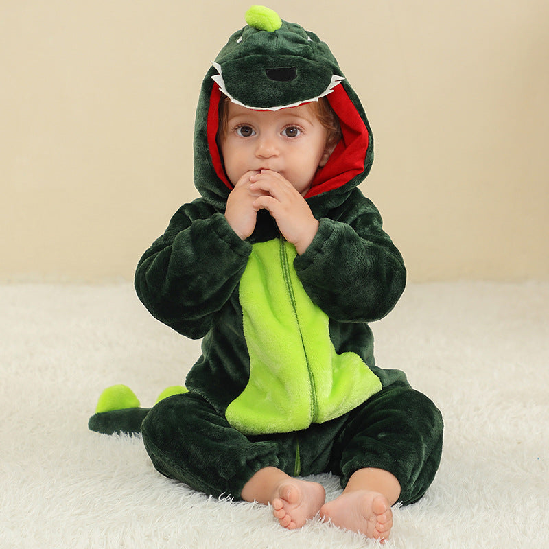 Kinder Halloween Dinosaurier Tier Kostüm Niedlicher Dinosaurier Cosplay Kostüm Party