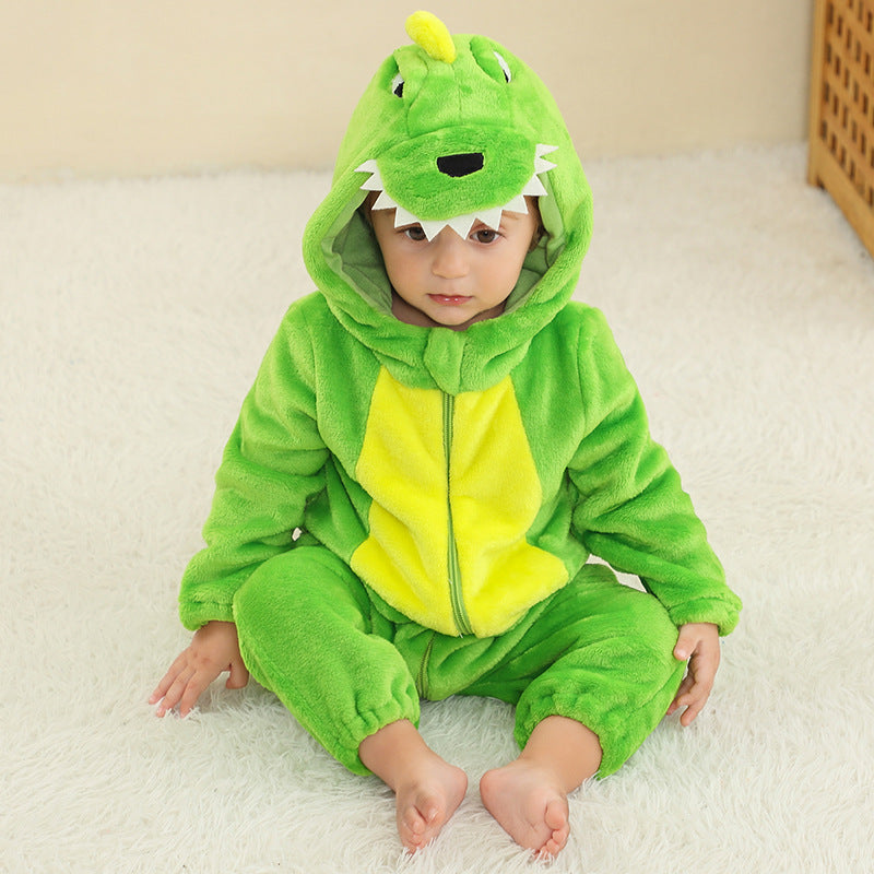 Kinder Halloween Dinosaurier Tier Kostüm Niedlicher Dinosaurier Cosplay Kostüm Party