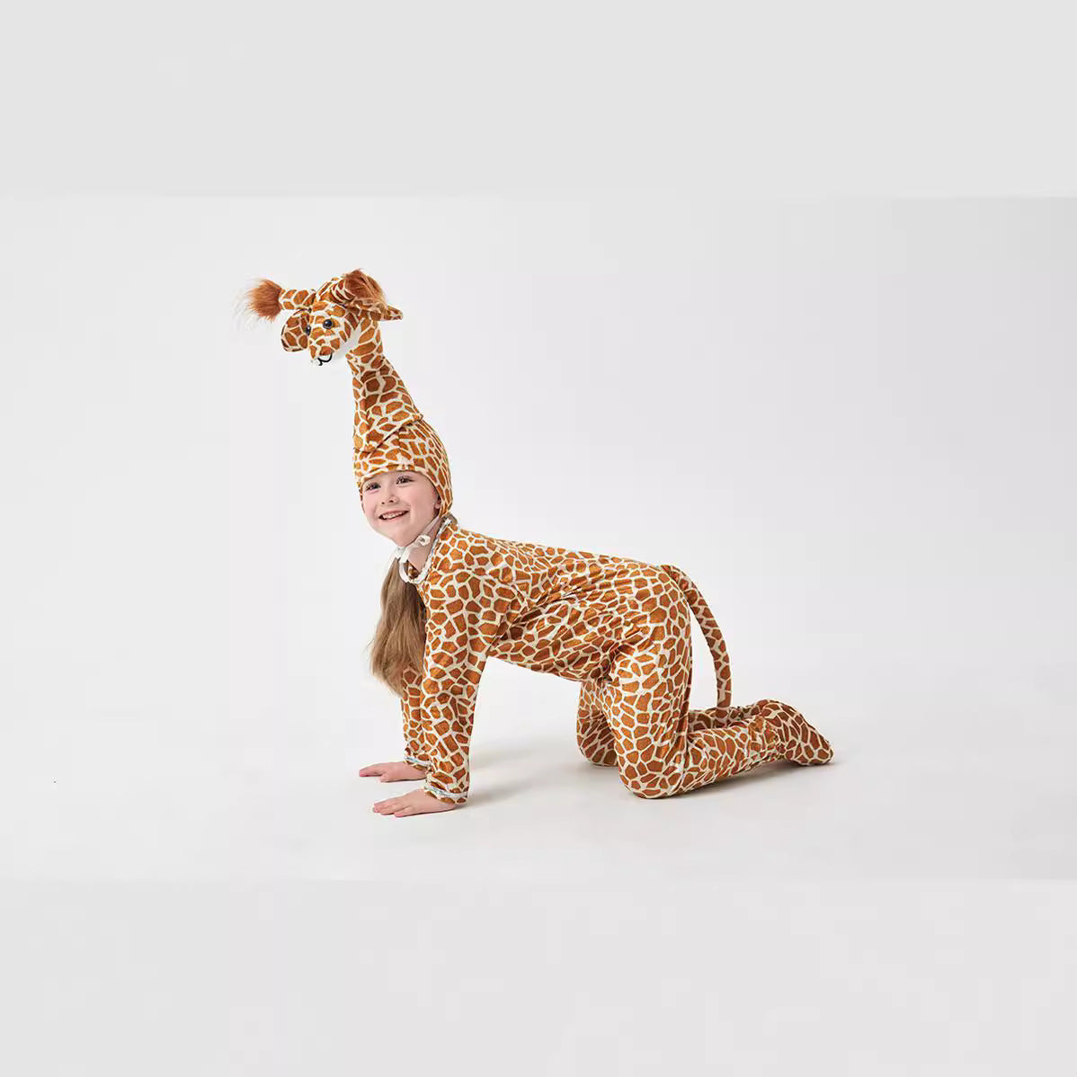 unisex Erwachsene Einteilig Halloween Tier Kostüm Giraffe Performance Kostüm giraffenkostüm