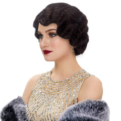 Damen The Great Gatsby 80s Perücke