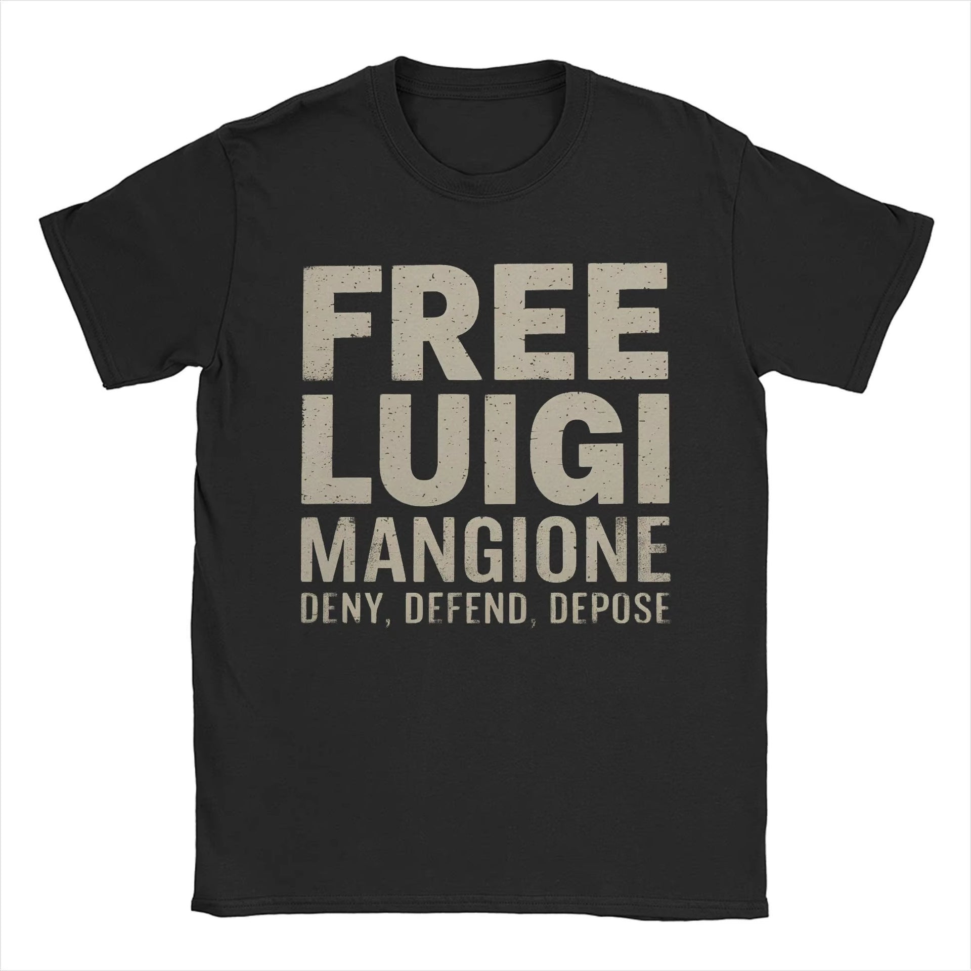 unisex Erwachsene 2025 Saint Luigi Mangione Patron Saint Of Fafo T-shirt