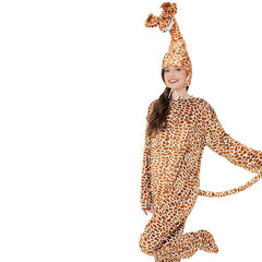 unisex Erwachsene Einteilig Halloween Tier Kostüm Giraffe Performance Kostüm giraffenkostüm