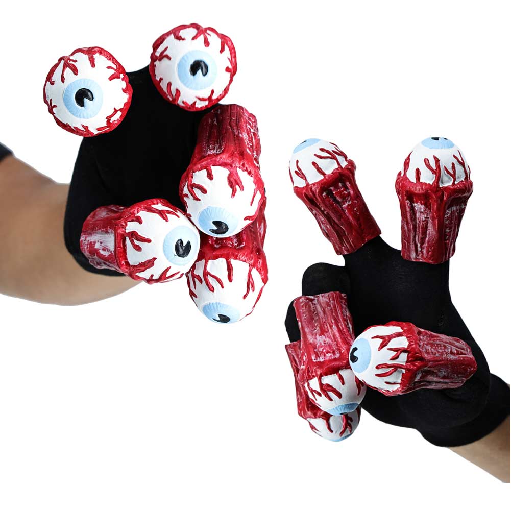 Beetlejuice 2 Handschuhe Halloween Karneval Kostüm Zubehör