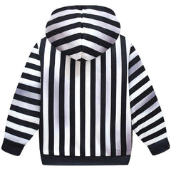 Beetlejuice Kinder Cosplay Kostüm Outfits Halloween Karneval Anzug Cosplay Hoodie