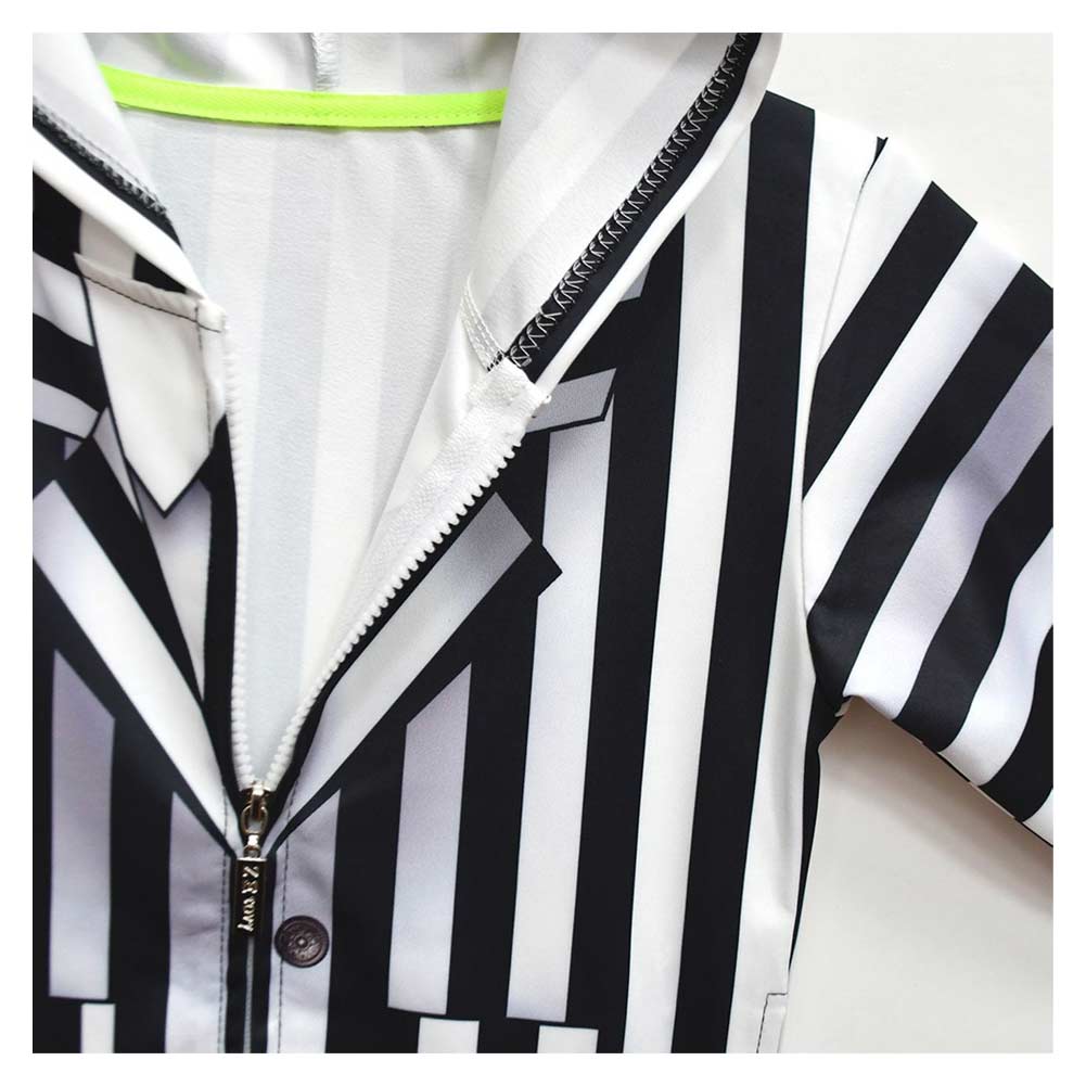 Beetlejuice Kinder Cosplay Kostüm Outfits Halloween Karneval Anzug Cosplay Hoodie