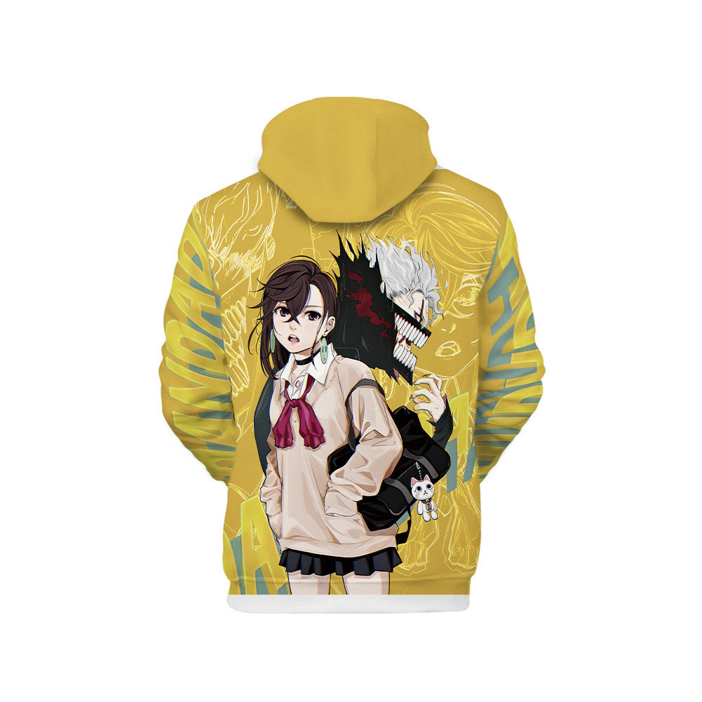 Damen Momo Ayase Cosplay Hoodie 3D Druck Hooded Sweatshirt Streetwear Pullover Dandadan