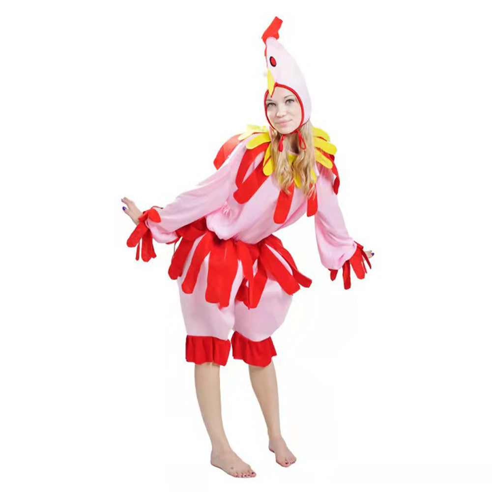 Damen Thanksgiving Truthahn Kostüm Ostern Huhn Cosplay Kostüm Outfits Halloween Faschingskostüm