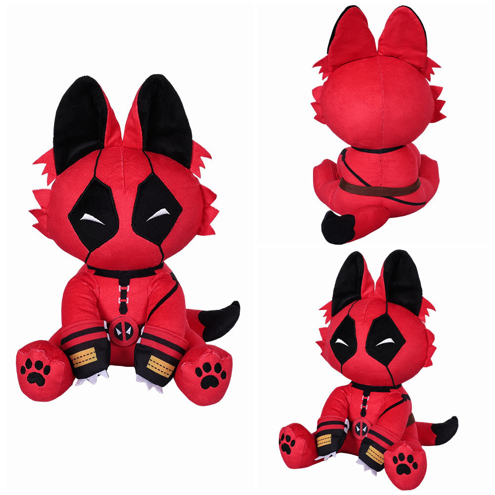 Deadpool Wade Wilson Puppe Plüschtiere Cartoon Plüschpuppen Maskottchen Geburtstag Weihnachtsgeschenk