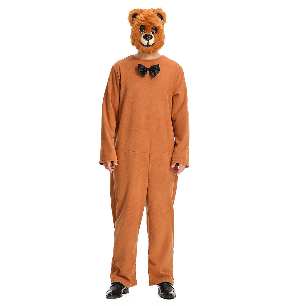 Erwachsene Bär Jumpsuit Cosplay Kostüm Outfits Halloween Karneval Anzug