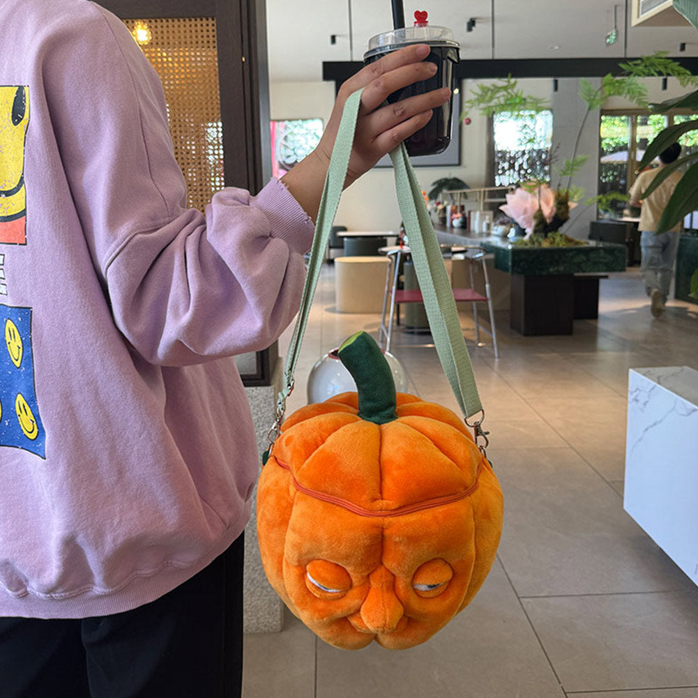 Halloween Schulranzen Rucksack Kürbis Umhängetasche