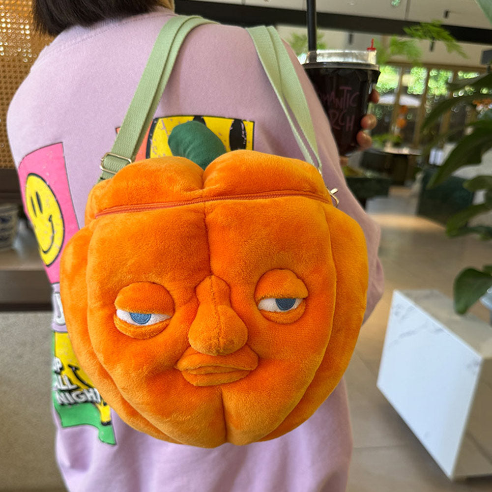 Halloween Schulranzen Rucksack Kürbis Umhängetasche