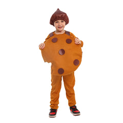 Kinder Cosplay Kostüm Outfits Halloween Karneval Anzug Cookies Schokolade