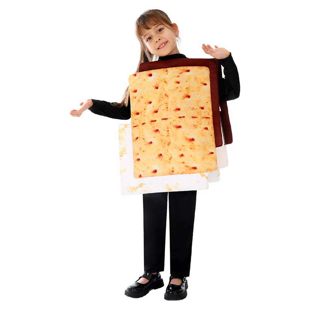 Kinder Essen Plätzchen Cosplay Kostüm Outfits Halloween Karneval Anzug Weihnachten