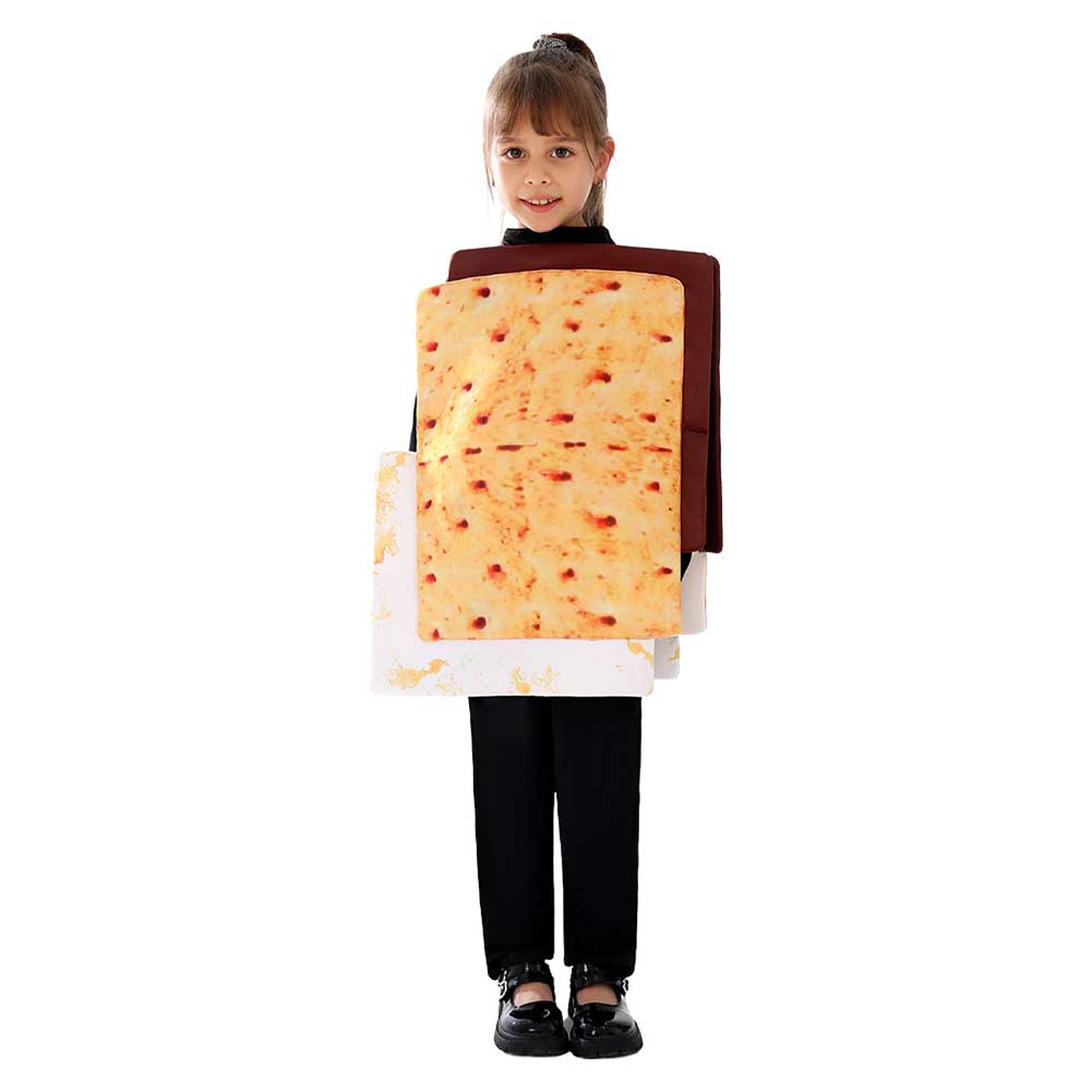 Kinder Essen Plätzchen Cosplay Kostüm Outfits Halloween Karneval Anzug Weihnachten