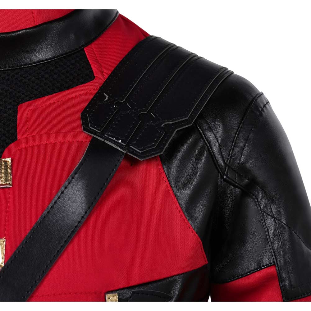 Kinder Jumpsuit Cosplay Kostüm Outfits Halloween Karneval Anzug cos Wade Deadpool Dead