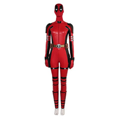 Kinder Mädchen Jumpsuit Deadpool Dead Cosplay Kostüm Outfits Halloween Karneval Anzug