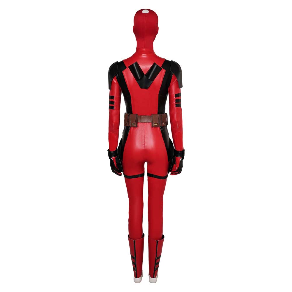 Kinder Mädchen Jumpsuit Deadpool Dead Cosplay Kostüm Outfits Halloween Karneval Anzug