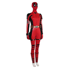 Kinder Mädchen Jumpsuit Deadpool Dead Cosplay Kostüm Outfits Halloween Karneval Anzug