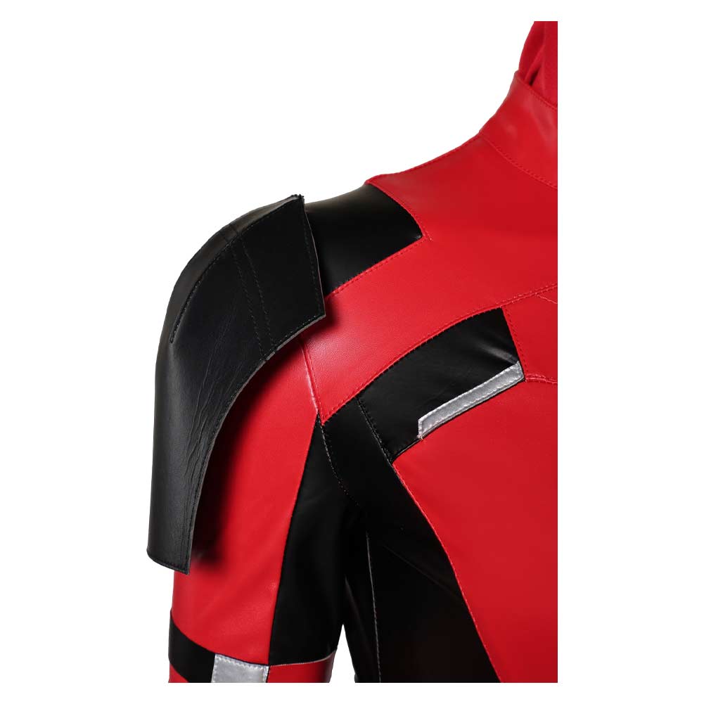 Kinder Mädchen Jumpsuit Deadpool Dead Cosplay Kostüm Outfits Halloween Karneval Anzug