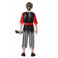 Kinder Pirat Cosplay Kostüm Outfits Halloween Karneval Anzug