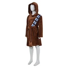 Kinder SW Chewbacca Brauner Bademantel Cosplay Kostüm Outfits Halloween Karneval Anzug