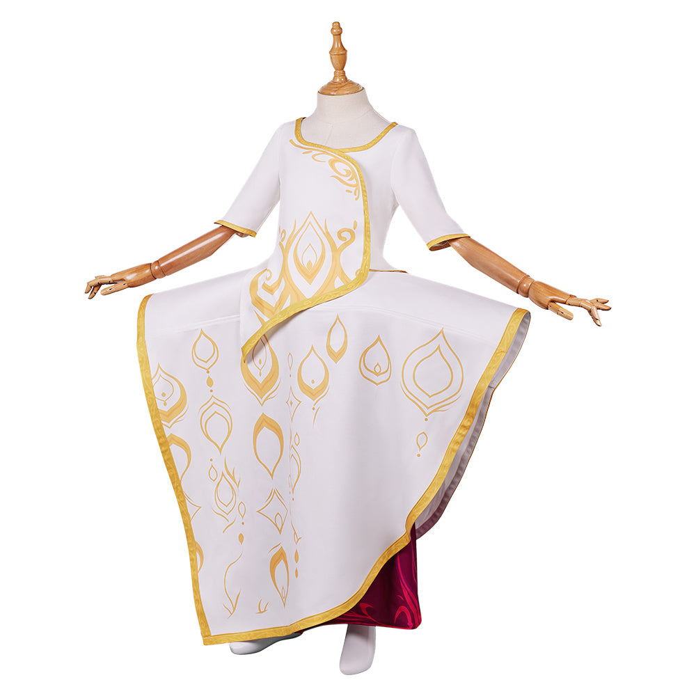 Spellbound Kinder Mädchen Kleid Cosplay Kostüm Outfits Halloween Karneval Anzug cosplay Prinzessin Ellian