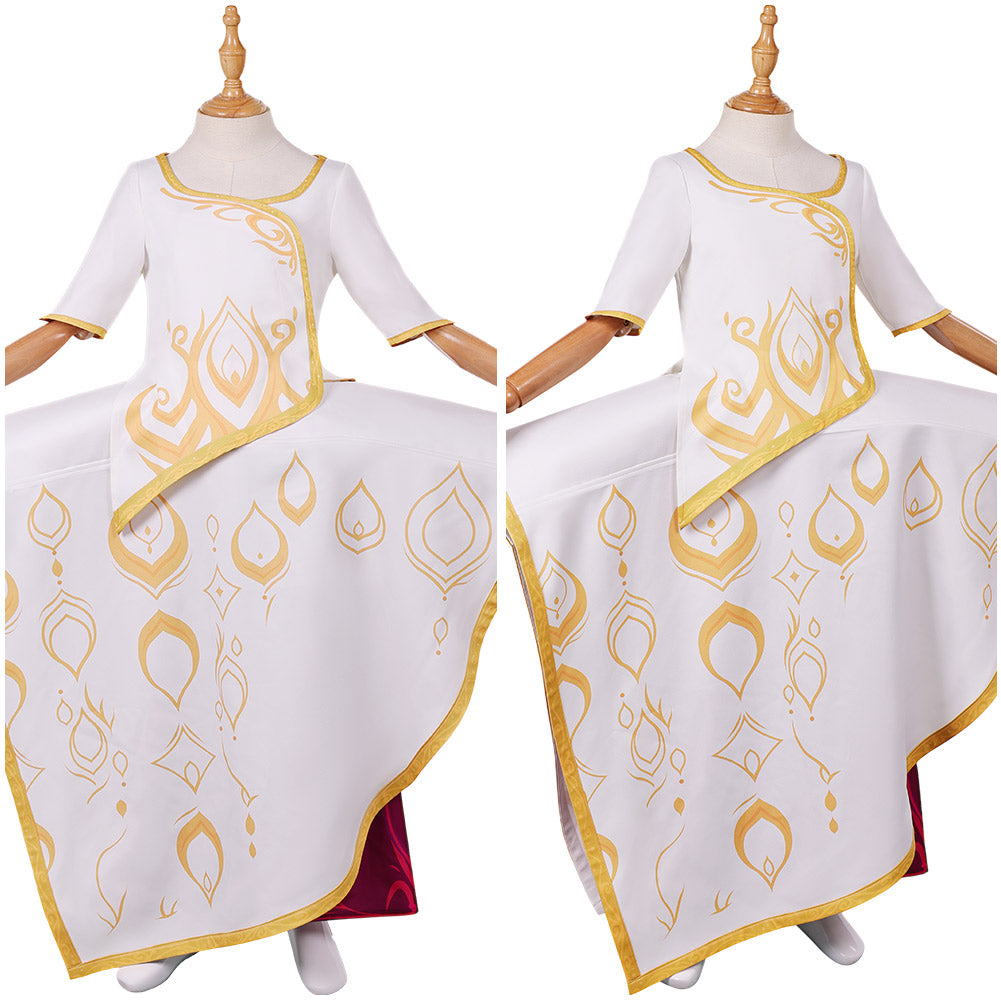 Spellbound Kinder Mädchen Kleid Cosplay Kostüm Outfits Halloween Karneval Anzug cosplay Prinzessin Ellian