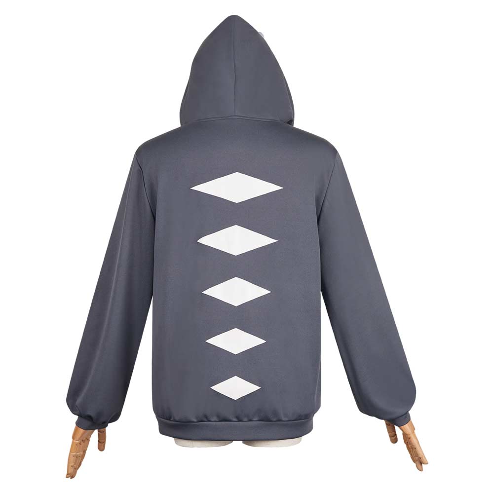 unisex HIBINO KAFKA Kaiju Nr. 8 Cosplay Hoodie Kostüm Outfits Halloween Karneval Anzug cosplay