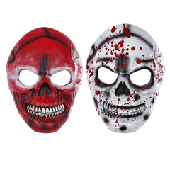 2x Halloween Totenkopf Maske Cosplay Masken Helm Maskerade Halloween Party Kostüm Requisiten