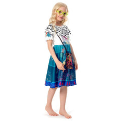 Kinder Encanto Mirabel Cosplay Kostüme Outfits Halloween Karneval Kleid