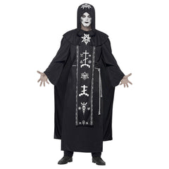 Mittelalterlicher Retro Priester Papst Mönch Cosplay Missionar Robe Herren Kostüm Karneval Kostüm