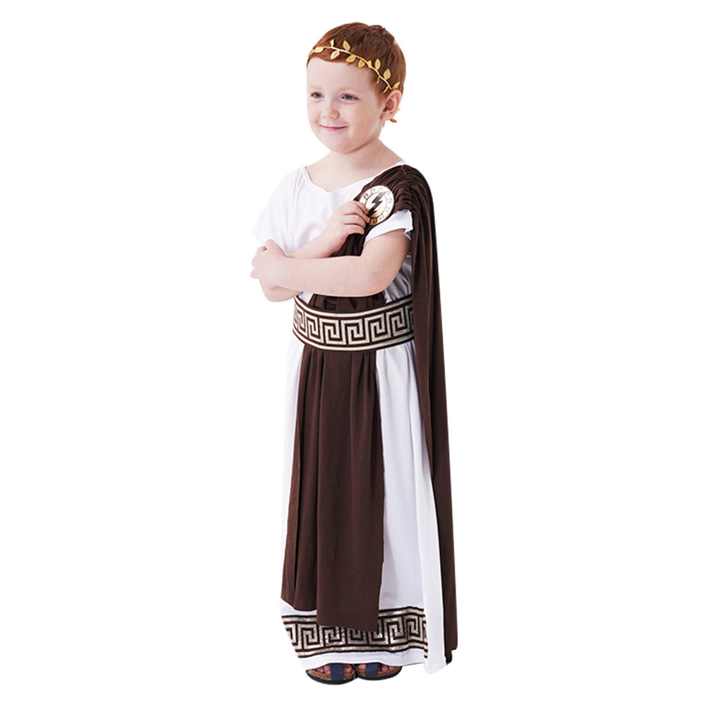 Kinder Antike griechische Mythologie Cosplay Kostüm Outfits Halloween Karneval Anzug