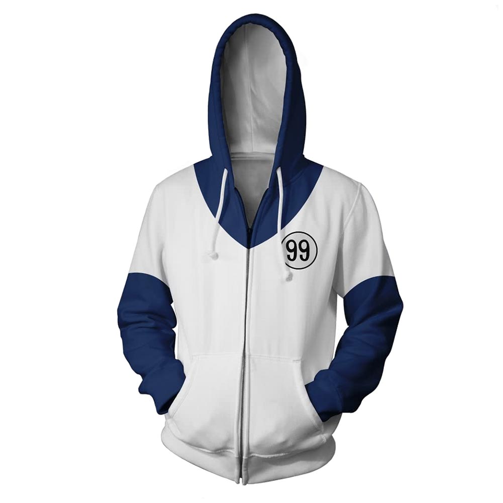 Hunter X Hunter Killua Zoldyck Hoodie Sweatshirt Pullover mit Kaputze Kostüm für Erwachsene