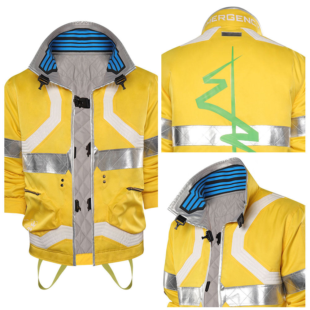 Cyberpunk Cosplay David Martinez Outfits Halloween Karneval Jacke für Erwachsene