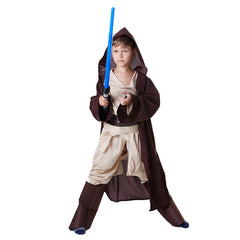 Jungen Jedi Knight Cosplay Kostüm für Kinder Karneval Mottoparty