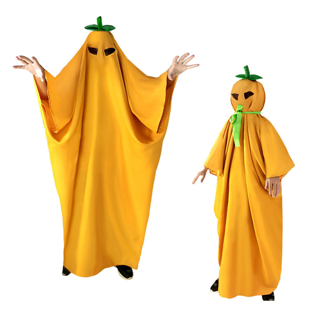 Erwachsene Gespenst Fratze Kürbis Schal Mantel Outfits Cosplay Kostüm Halloween Karneval Party Anzug