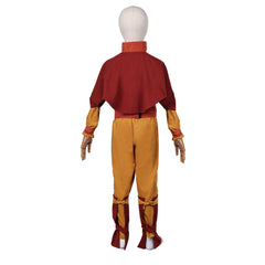 Kinder 2024 TV Avatar Aang Cosplay Kostüm Outfits Halloween Karneval Anzug