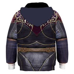 Kinder Baldur's Gate 3 starion Cosplay Hoodie 3D Druck Sweatshirt mit Kapuze Streetwear Pullover Game