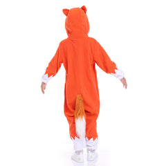 Kinder Fuchs Jumpsuit Cosplay Kostüm Outfits Halloween Karneval Anzug